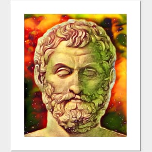 Thales of Miletus Snow Portrait | Thales of Miletus Artwork 15 Posters and Art